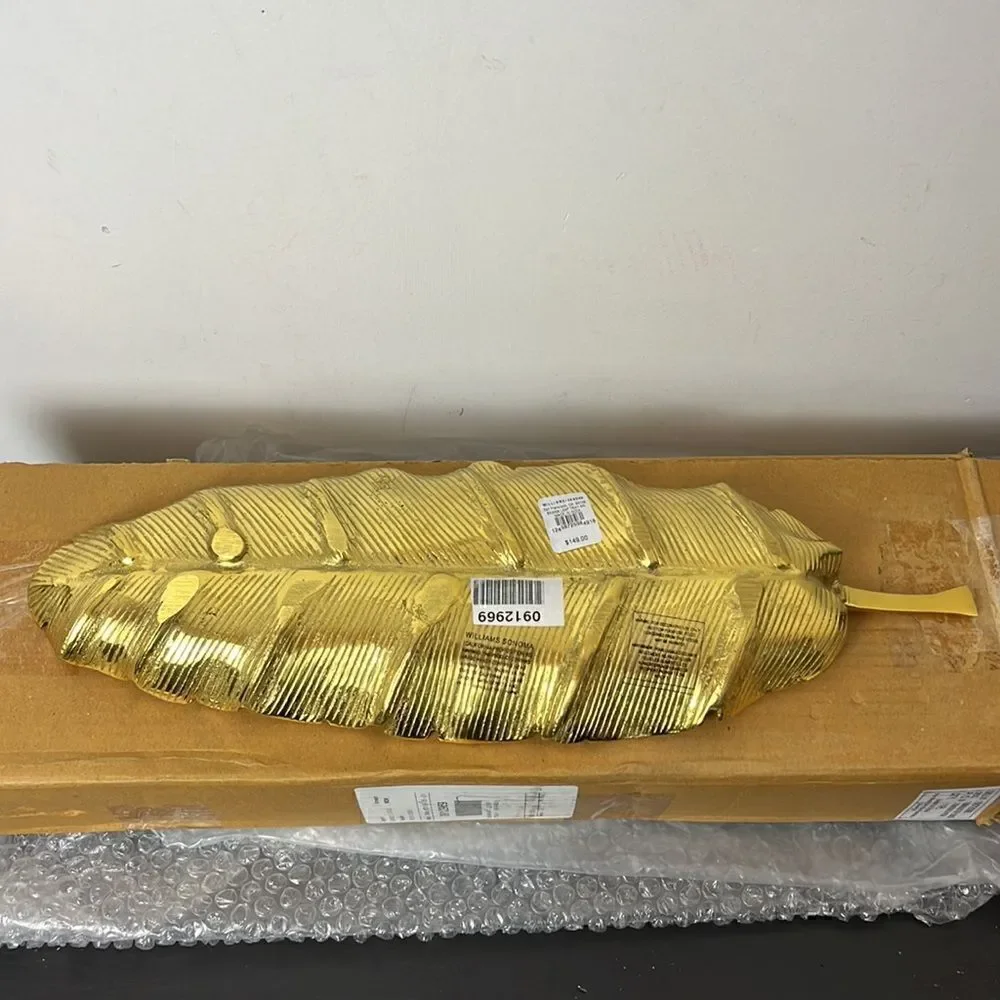 William Sonoma banana leaf tray